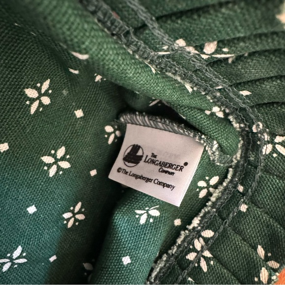 Longaberger Vintage Holiday Basket 1991 Handwoven - Picture 2 of 8